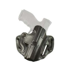 DeSantis Speed Scabbard Leather OWB Belt Holsters - GLOCK 19 19 GEN 5 19X 23 32 36 45 Right Black 002BAB6Z0