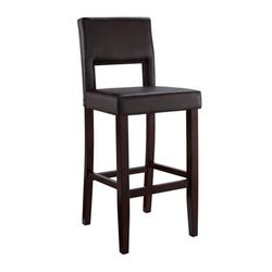 Vernon Bar Stool by Linon Home Décor in Espresso