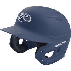 Rawlings Mach Senior Baseball Batting Helmet Matte Navy