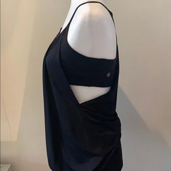 Lululemon Athletica Tops | Lululemon No Limits Bra Top Sz 8 | Color: Black | Size: 8