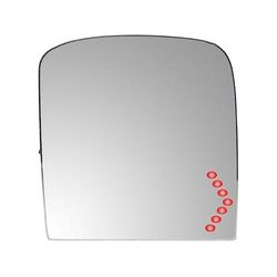 2003-2014 GMC Yukon Right Mirror Glass - Brock