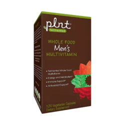 plnt Fermented Whole Food Men's Multivitamin (120 Vegetarian Capsules)