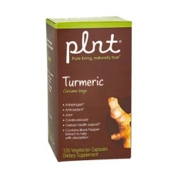 plnt Turmeric - Non-GMO (120 Vegetarian Capsules)