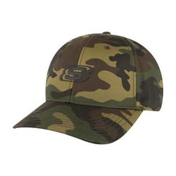 Skechers Men's Accessories Camo Hat | Camouflage | Polyester/Cotton