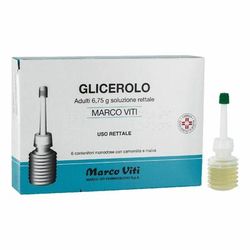 GLICEROLO MARCO VITI Adulti 6,75 g Soluzione Rettale 6 ml