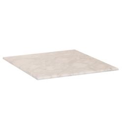 16 in. White carrara marble top - BellaTerra 7711-TOP-WH