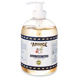 L' Amande - Sapone Liquido Vegetale Non Profumato 500 ml unisex