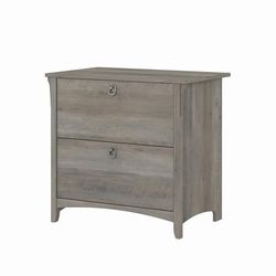 Bush Furniture Salinas 2 Drawer Lateral File Cabinet in Driftwood Gray - Bush Furniture SAF132DG-03