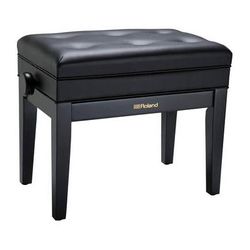 Roland RPB-400 Piano Bench with Cushioned Seat (Satin Black) RPB-400BK-US