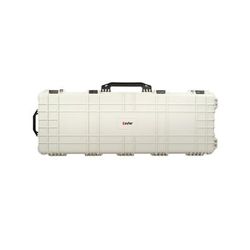 Eylar Standard 44in Waterproof Roller Hard Rifle Case w/Foam Polar White SA00008-WHI