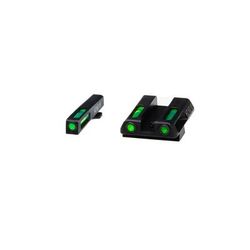 HiViz Litewave H3 Tritium/Litepipe Sight Set Glock 42/43 GLN321