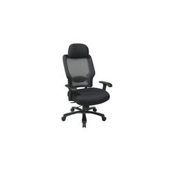 400 lb. Capacity Big & Tall Mesh Back Executive Chair w/Headrest