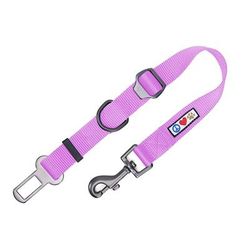 Purple Seat Belt Pet Carrier