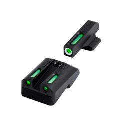TruGlo TFX Novak 270/500 3 Dot Green Tritium / Fiber Optic Sight TG-TG13NV4A