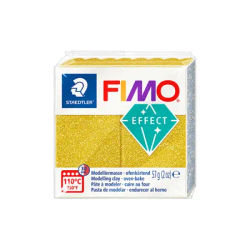 Pâte FIMO Effect, doré scintillant, 57 g