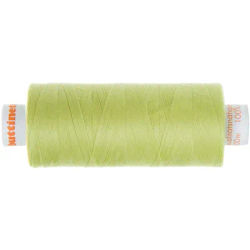 buttinette Fil à coudre universel, grosseur : 100, bobine de 500 m, citron vert