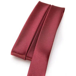 buttinette Biais en satin, bordeaux, largeur : 2 cm, longueur : 5 m