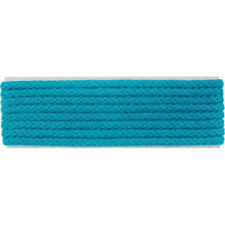 buttinette Cordon pour vêtements, turquoise, 4 mm Ø, longueur : 4 m