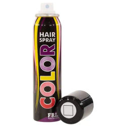 Laque colorante pour cheveux, blanc