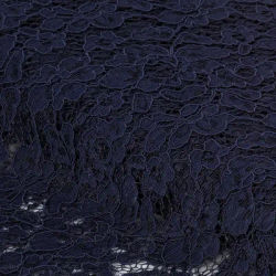 Tissu dentelle "Amélie", bleu marine