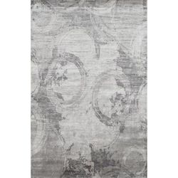 "Modern Collection Hand-Knotted Silk Area Rug- 5' 6" X 8' 6" - Pasargad Home PZN-701 6X9"