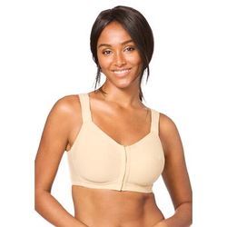 Plus Size Women's Stay-Cool Wireless Posture Bra by Comfort Choice in Nude (Size 46 C)