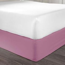 BH Studio Microfiber Bedskirt by BH Studio in Dusty Lavender (Size QUEEN)