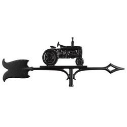 30" Tractor Accent Weathervane by Whitehall Products in Black