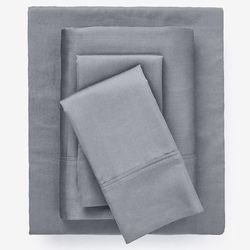 Bed Tite™ 500 Thread Count Sheet Set by BrylaneHome in Gray (Size FULL)