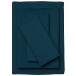 BH Studio Solid Microfiber Sheet Set by BH Studio in Peacock (Size KING)