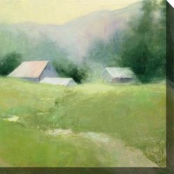 Field of Green Wall Art by West Of The Wind in Green