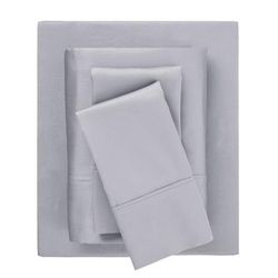 Bed Tite™ Microfiber Sheet Set by BrylaneHome in Silver (Size TWIN)