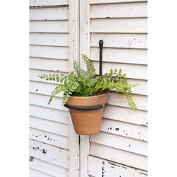 Forged Plant Hanger with Terra Cotta Pot - CTW Home Collection 860757