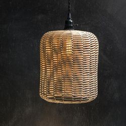 Rattan Santa Barbara Pendant Lamp - CTW Home Collection 810351