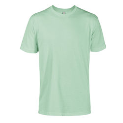 Platinum P601 Adult Cotton Short Sleeve Crew Neck Top in Key Lime size Small | Ringspun