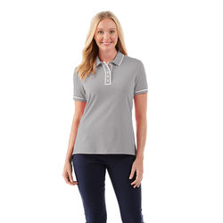 Original Penguin OGKSA092 Women's Earl Golf Polo Shirt in Asphalt size 2XL | Polyester