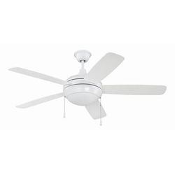Ceiling Fan (Blades Included) - Craftmade HE52W5-LED