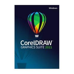 Corel CorelDRAW Graphics Suite 2021 for Windows (Boxed / Standard Edition / Perpe CDGS2021EFDP