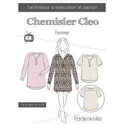 Fadenkäfer Patron "Chemisier Cleo" pour femmes