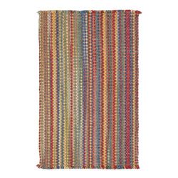 Nags Head Vertical Stripe Rectangle Flat Woven Rugs