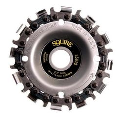 King Arthur's Tools 3-1/2 in. Dia. 12 teeth Chain Saw Type Cutting Wheel For Squire