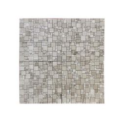 Carrara Marble Mosaic Decorative Backsplash Tile, 12"x 12"x 0.38"/pc