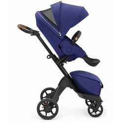 Stokke Xplory X Stroller + Carry Cot Bundle - Royal Blue