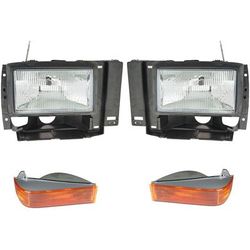 1989-1990 Ford Bronco II Headlight Assembly and Parking Light Kit - DIY Solutions