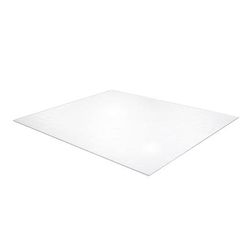 "Ultimat XXL Polycarbonate Rectangular Chair Mat for Hard Floors - 48" x 118" - Floortex FR1230019ER"