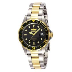 Invicta Pro Diver Men's Watch - 37.5mm Steel Gold (8934)