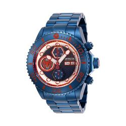 1 LIMITED EDITION - Invicta Marvel Spiderman Swiss Sellita SW500 Caliber Automatic Men's Watch - 47mm Blue (27156-N1)
