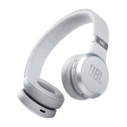 JBL Live 460NC Noise-Canceling Wireless On-Ear Headphones (White) - [Site discount] JBLLIVE460NCWHTAM
