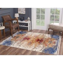 Luxe Weavers Otika Collection Multi 8x10 Abstract Area Rug - 8683 Multi 8x10