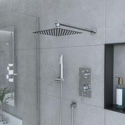 Randolph Morris Wall Mounted Shower Unit with Handshower RMN1992-CP